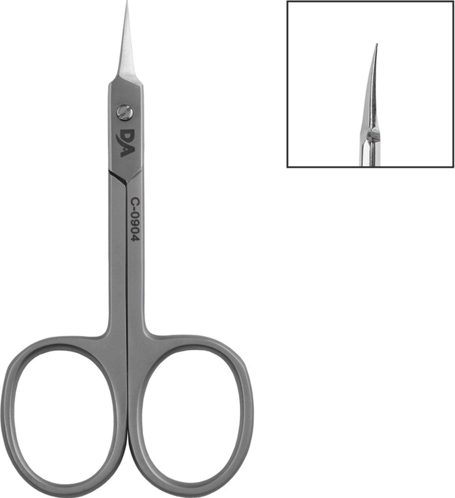 Cuticle Scissors, Blade Length from 15mm to 26mm, Studio-Grade Sharpening, Dr.Alex